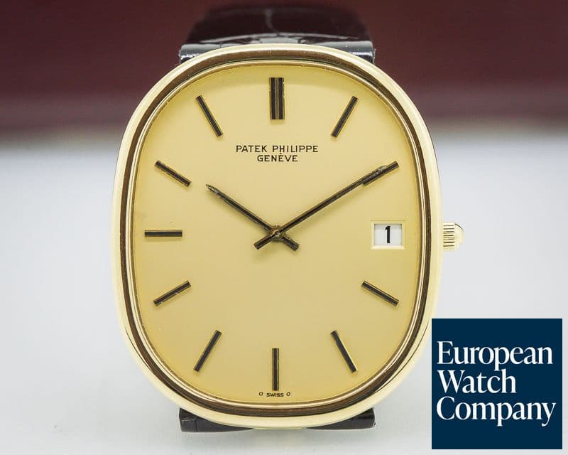 Image of Patek Philippe Golden Ellipse 18K Yellow Gold Champagne Dial 