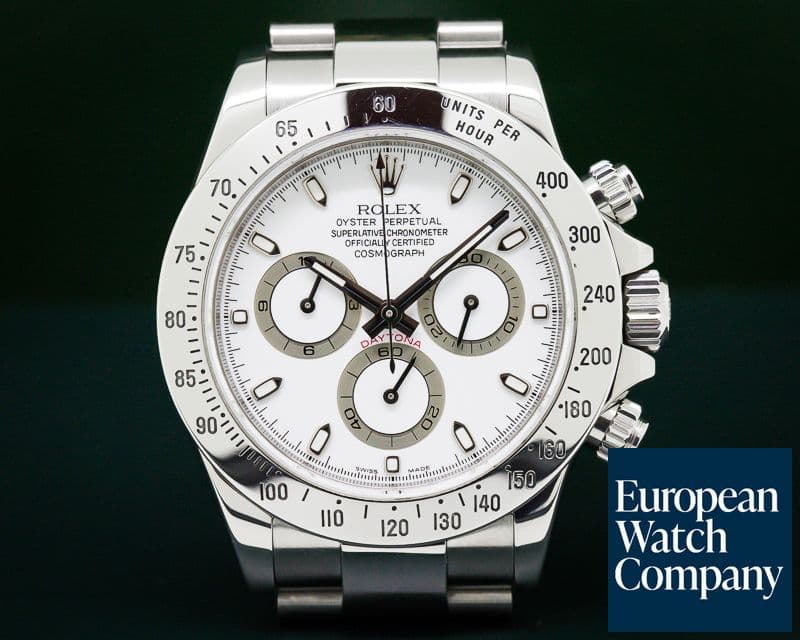 Image of Rolex Daytona White Dial SS