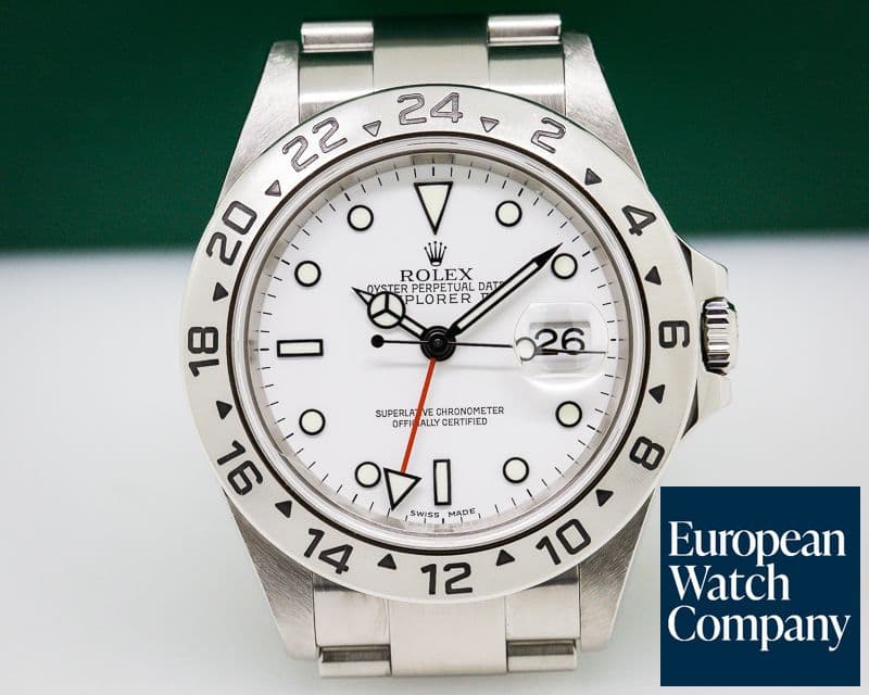 Image of Rolex Explorer II White Dial 
