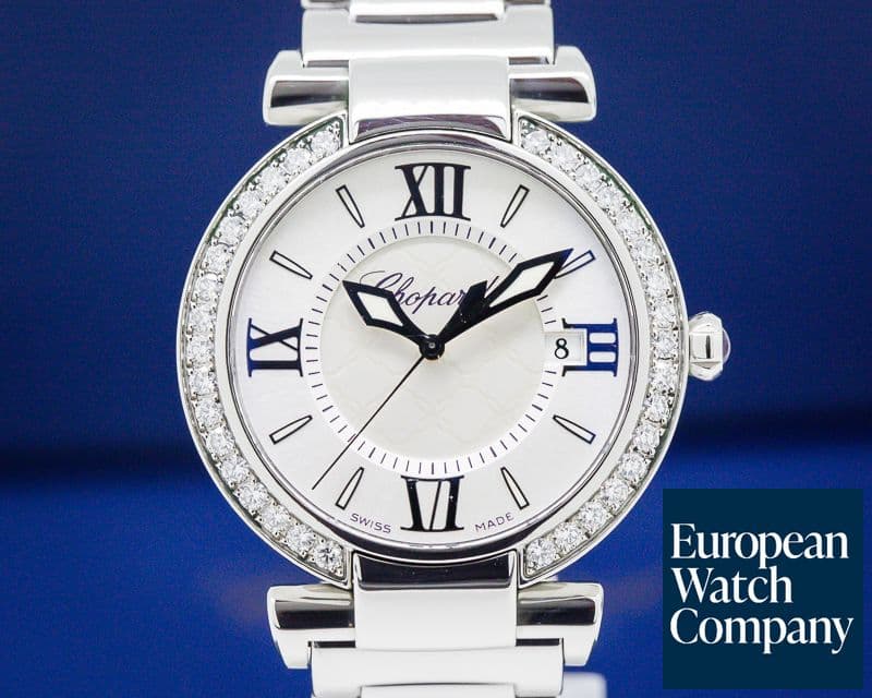 Image of Chopard Imperiale quartz SS 36 MM Diamond Bezel