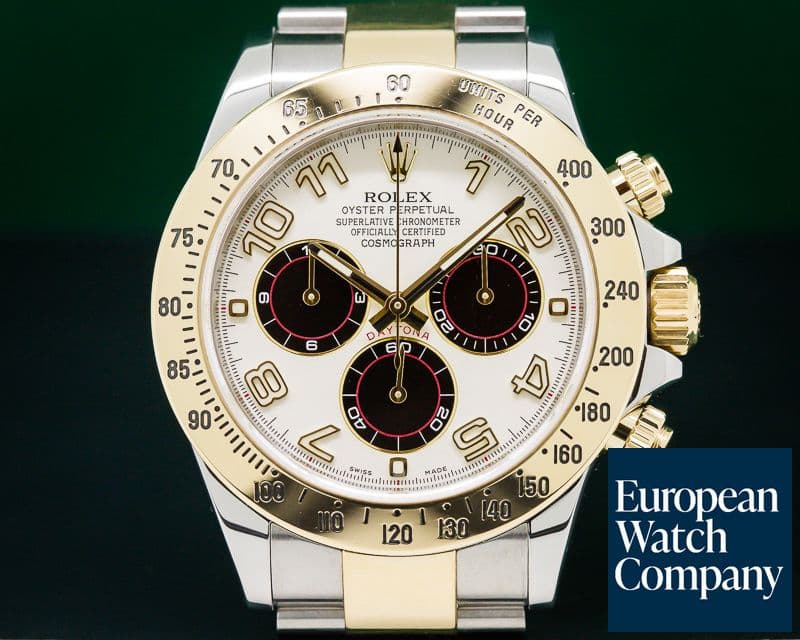 Image of Rolex Daytona White "PANDA" Dial 18K Yellow Gold / SS 