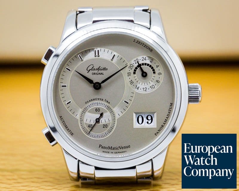 Image of Glashutte Original PanoMatic Venue GMT SS / SS