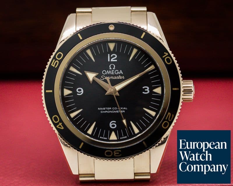 Image of Omega Omega Seamaster 300M Master Co-Axial 18k / 18k 41MM