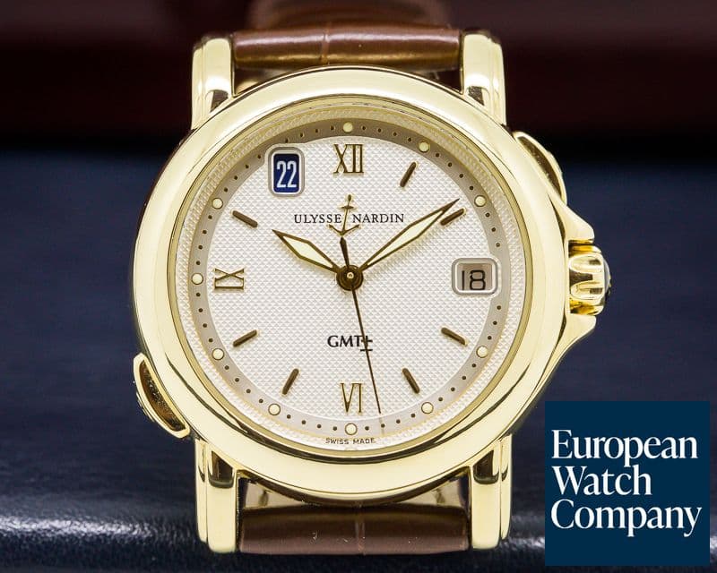 Image of Ulysse Nardin 201-22 San Marco GMT +/- 18K Yellow Gold