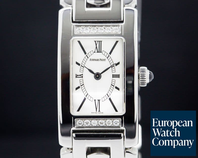 Image of Audemars Piguet Ladies Promese SS White Dial 