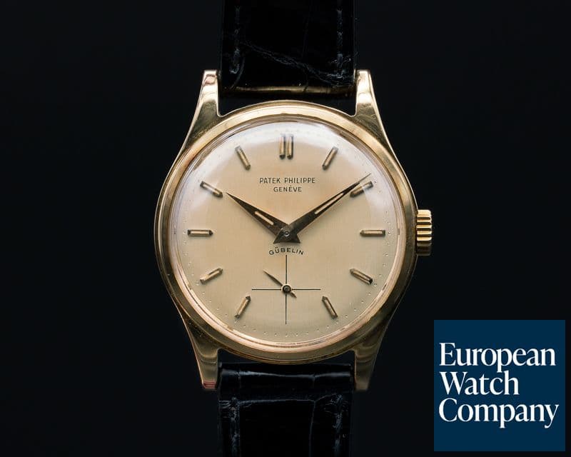 Image of Patek Philippe Calatrava Radium Indexes Gubelin Signed RARE