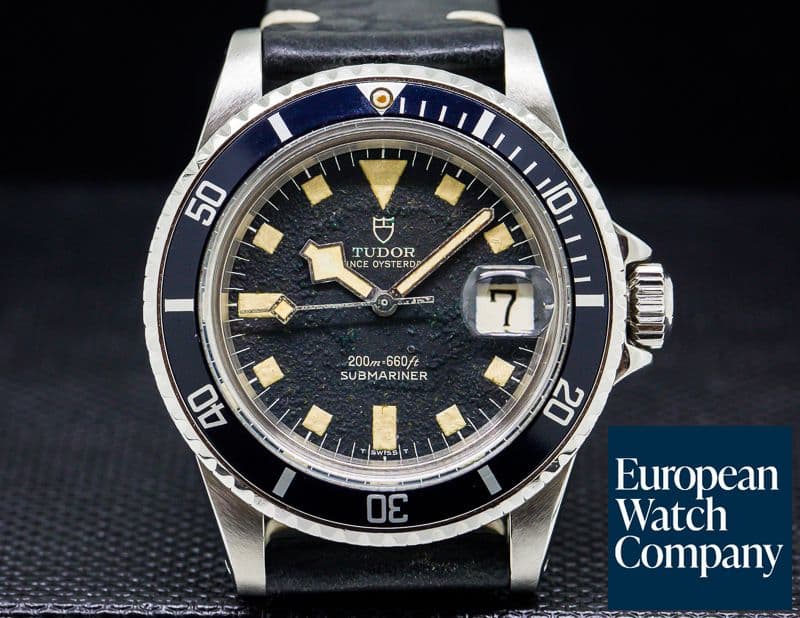 Image of Tudor Submariner Black Matte Dial "Snowflake" SS