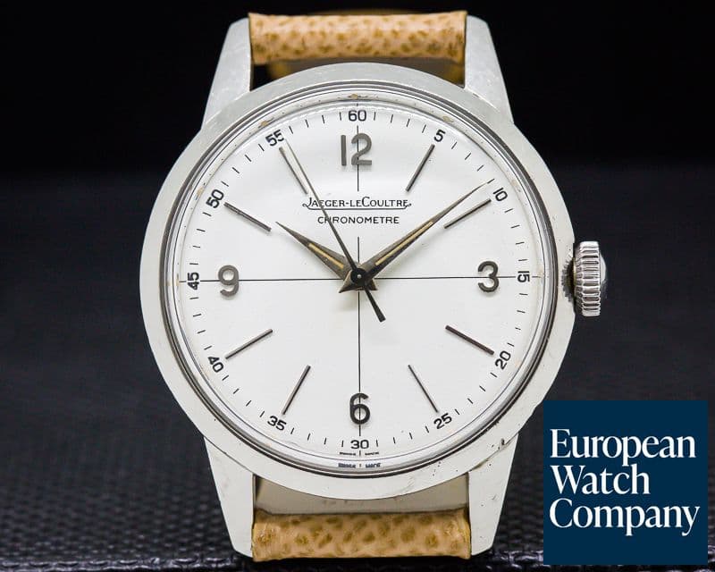 Image of Jaeger LeCoultre Vintage Chronometre Geophysic SS Circa 1958 RARE