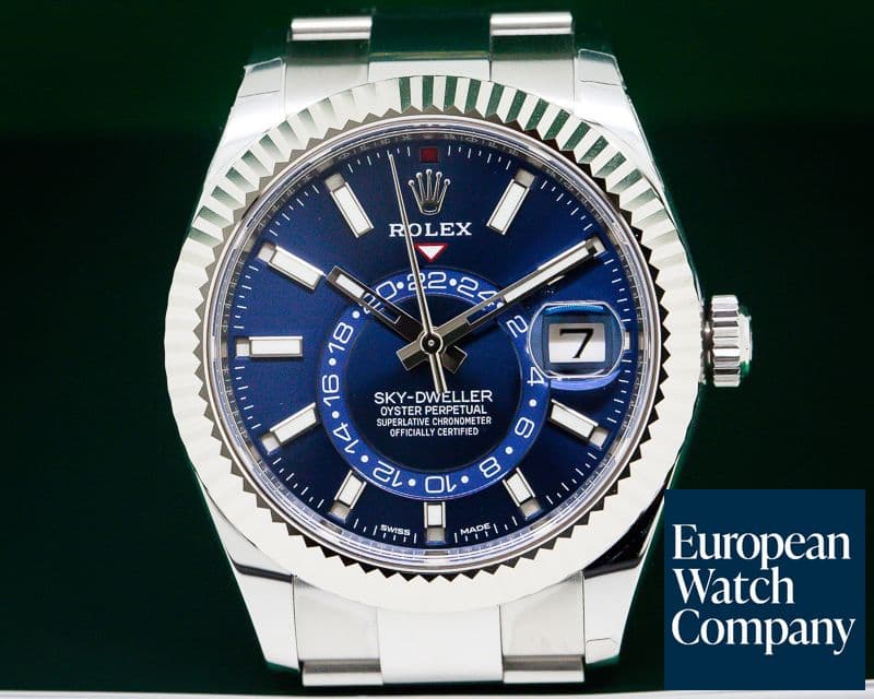 Image of Rolex Sky Dweller Steel Blue UNWORN