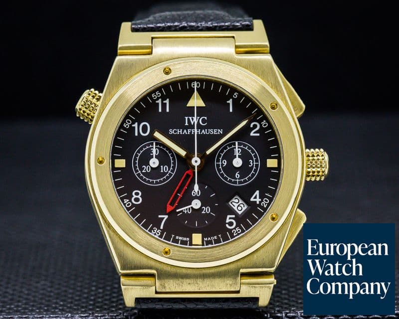 Image of IWC Ingenieur Chronograph Alarm / 18K Yellow Gold