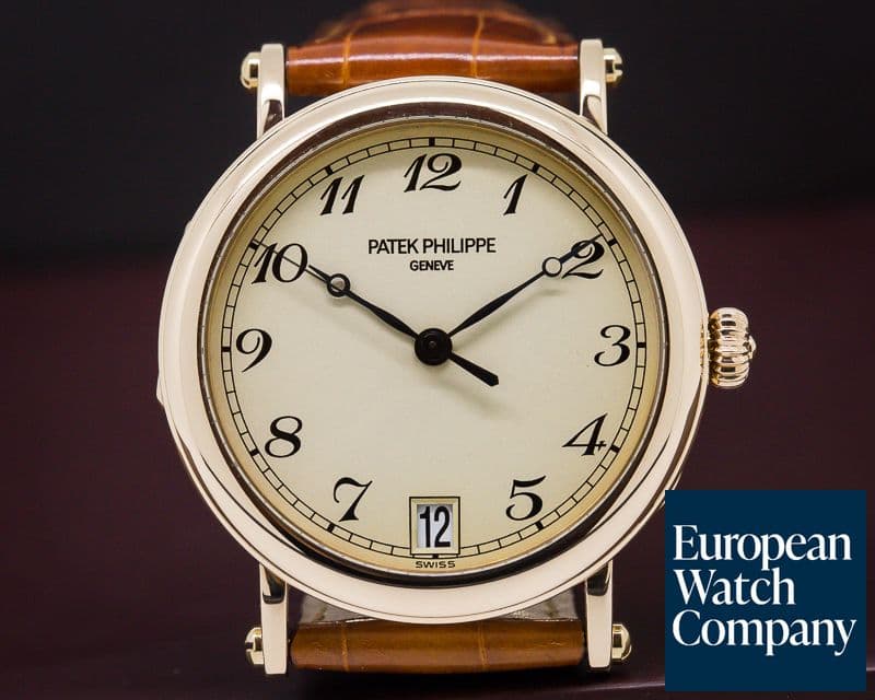 Image of Patek Philippe Calatrava Officers Case 18K Rose Gold