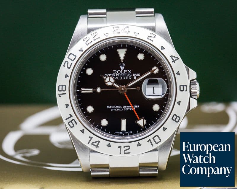 Image of Rolex Explorer II Black Dial
