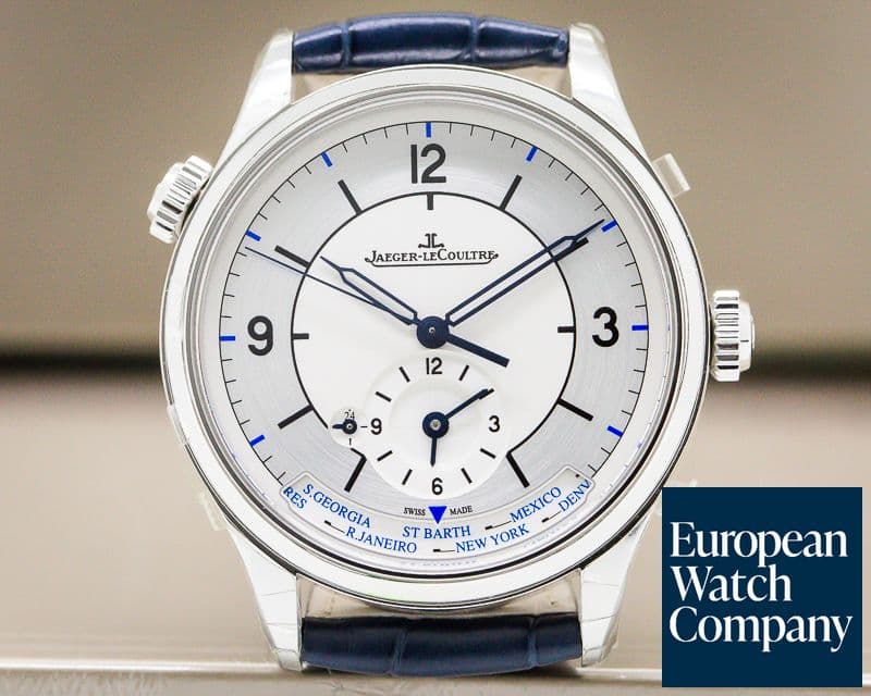 Image of Jaeger LeCoultre Master Geographic SS Sector Dial 39MM UNWORN
