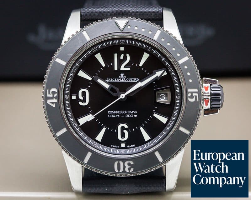 Image of Jaeger LeCoultre Master Compressor Diving NAVY SEALS
Calf Strap 42MM