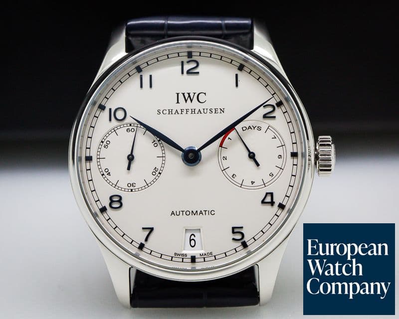 Image of IWC Portuguese 7 Day Automatic SS 