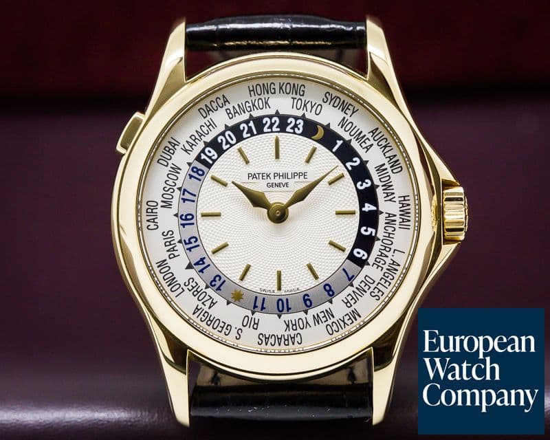 Image of Patek Philippe World Time 18K Yellow Gold
