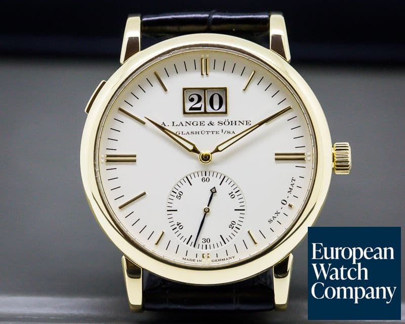 Image of A. Lange and Sohne Langematik Big Date 18K Yellow Gold 