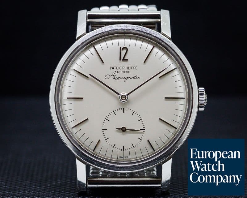 Image of Patek Philippe Vintage Calatrava AMAGNETIC Stainless Steel RARE