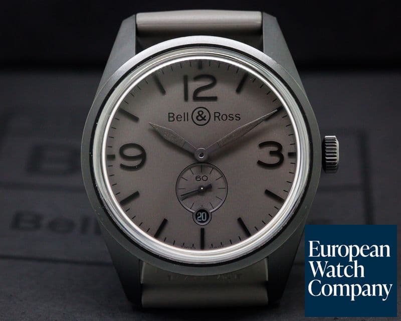 Image of Bell & Ross Vintage BR123 Commando Silver Dial