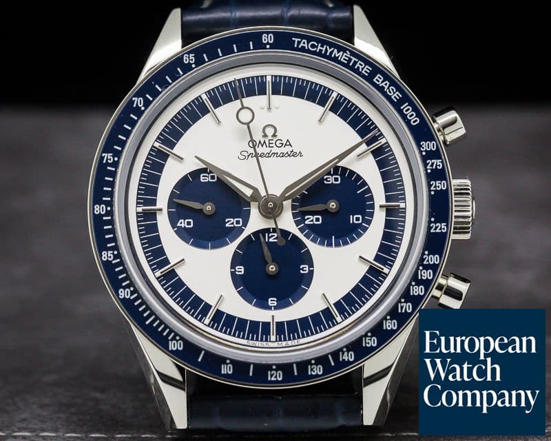 Image of Omega Speedmaster CK 2998 Silver / Blue Dial LIMITED