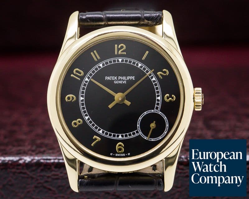 Image of Patek Philippe Calatrava Automatic 18K Yellow Gold / Deployant 