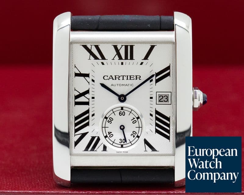 Image of Cartier Tank MC Silver Dial SS Automatic 