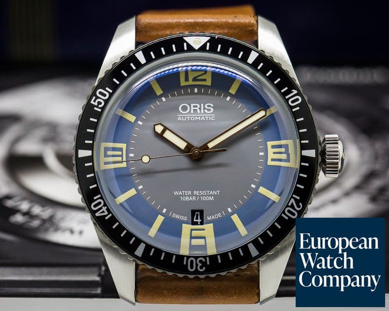 Image of Oris Divers Sixty-Five Blue/Grey Dial