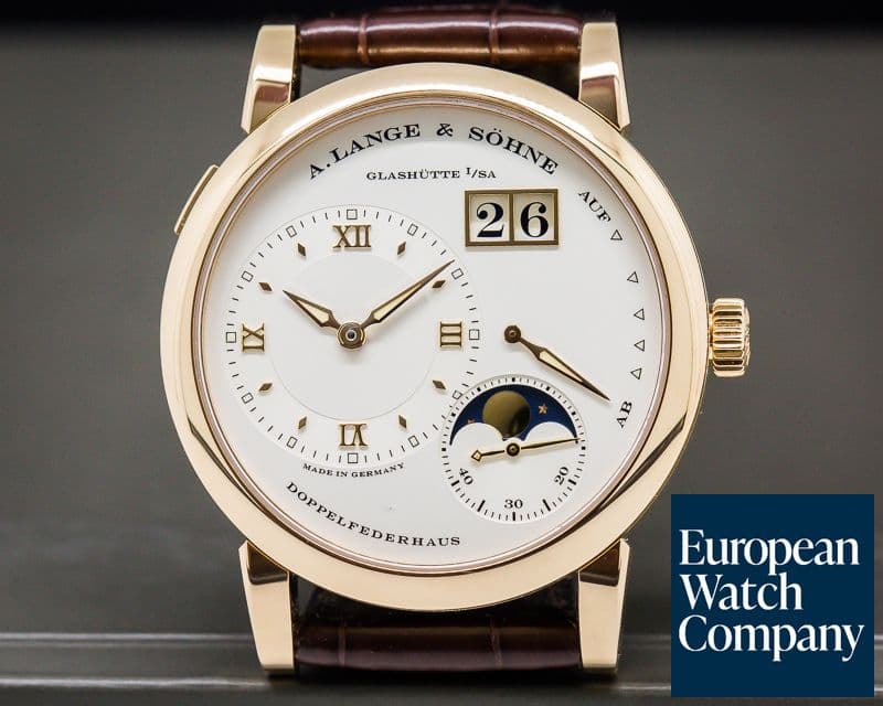 Image of A. Lange and Sohne Lange 1 Moon 18K Rose Gold 