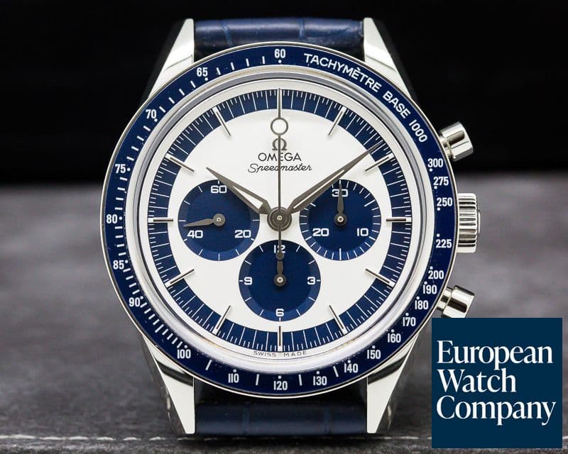 Image of Omega Speedmaster CK 2998 Silver / Blue Dial LIMITED