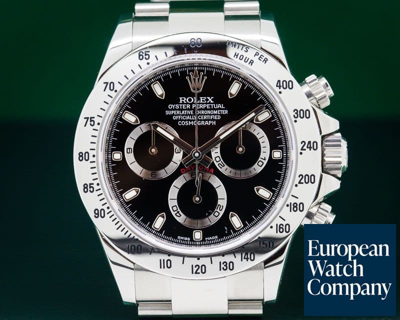 Image of Rolex Daytona Black Dial SS / SS