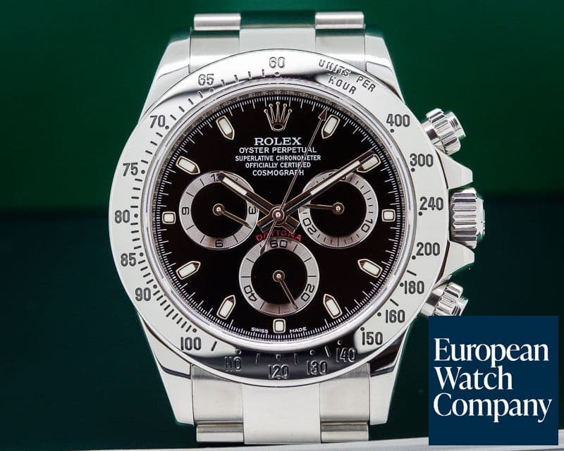 Image of Rolex Daytona Black Dial SS