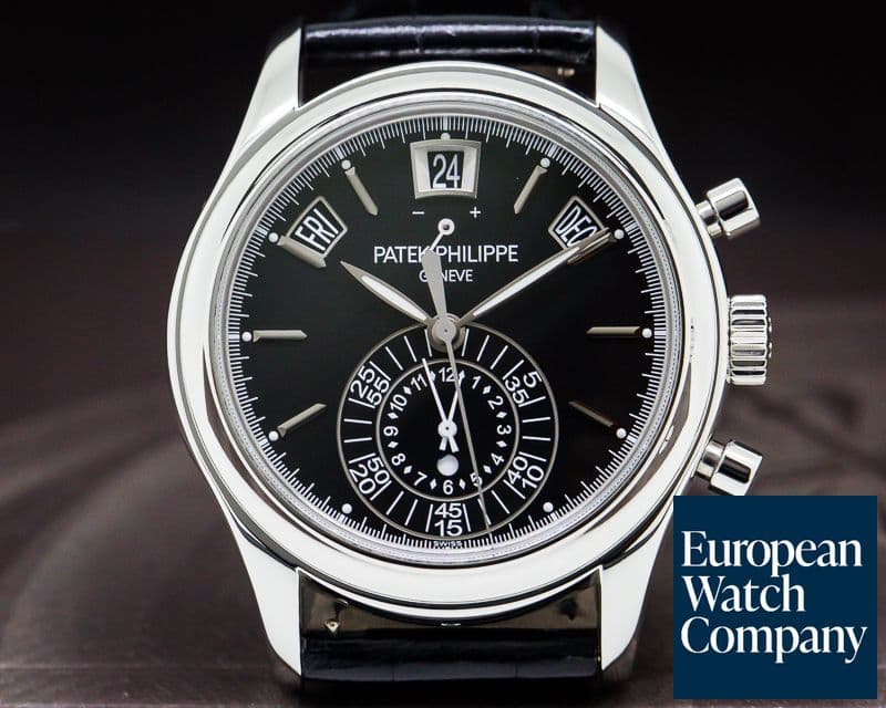 Image of Patek Philippe Annual Calendar Chronograph BLACK DIAL