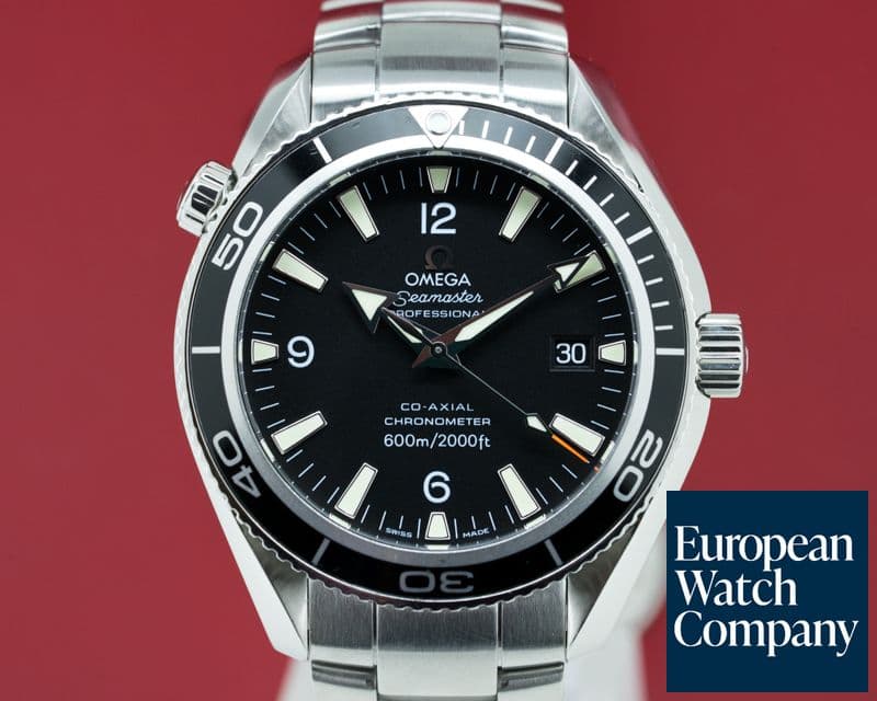 Image of Omega Seamaster Planet Ocean Black Dial SS/SS 42MM