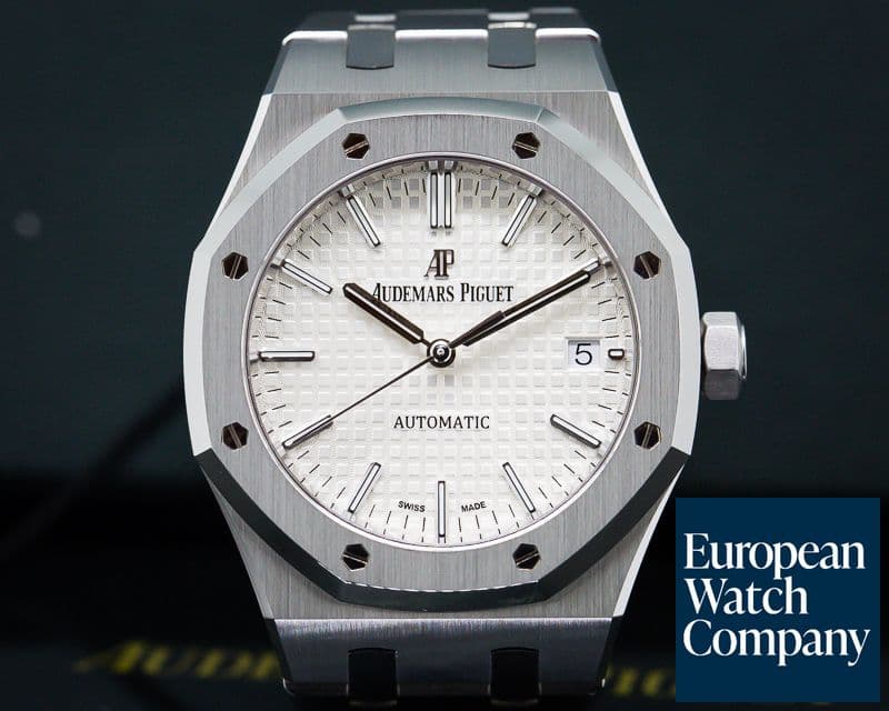 Image of Audemars Piguet Royal Oak White Dial SS / SS 