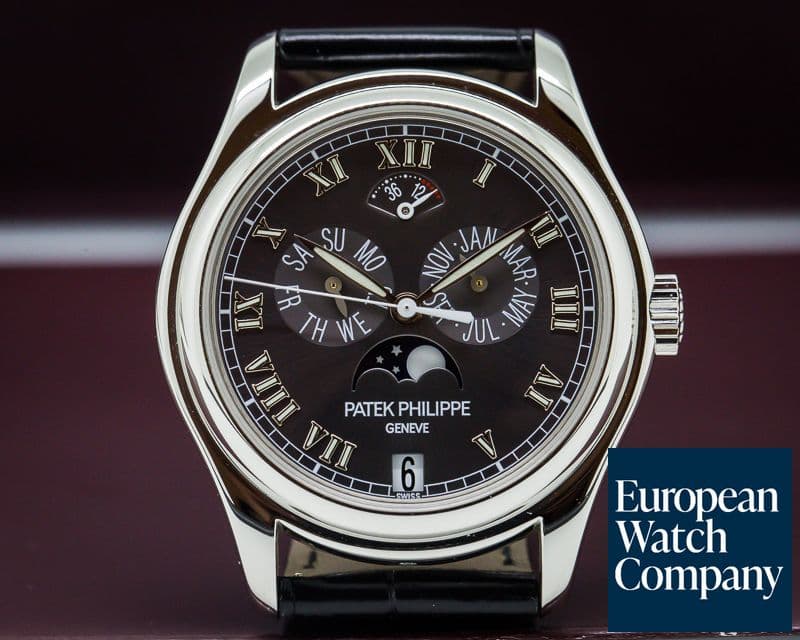 Image of Patek Philippe Annual Calendar Power Reserve Grey Dial Platinum 