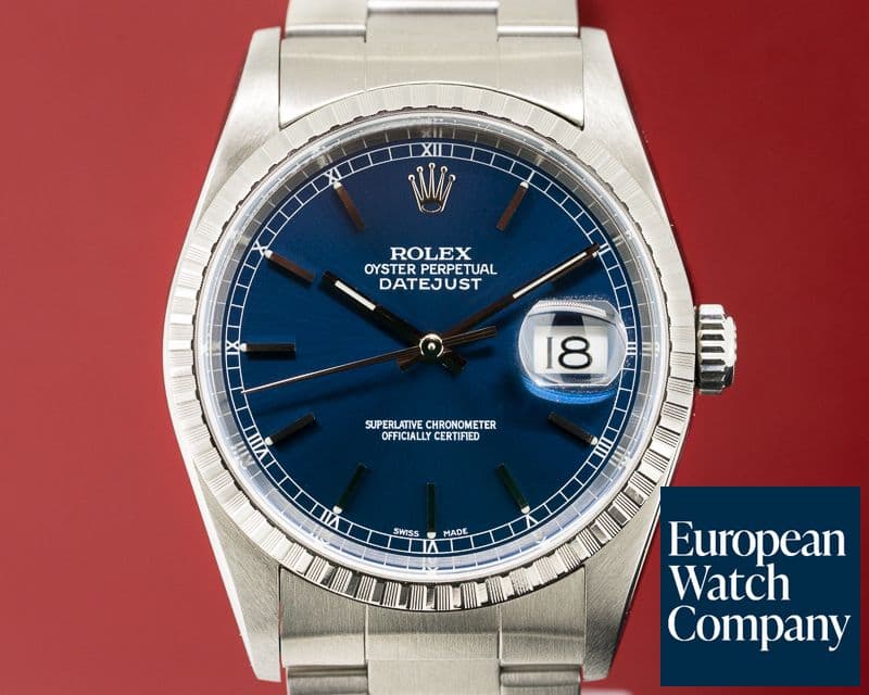 Image of Rolex Datejust Blue Dial SS Oyster