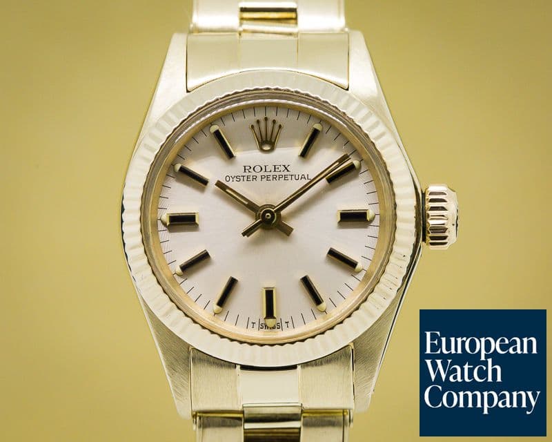 Image of Rolex Oyster Perpetual Ladies Yellow Gold
