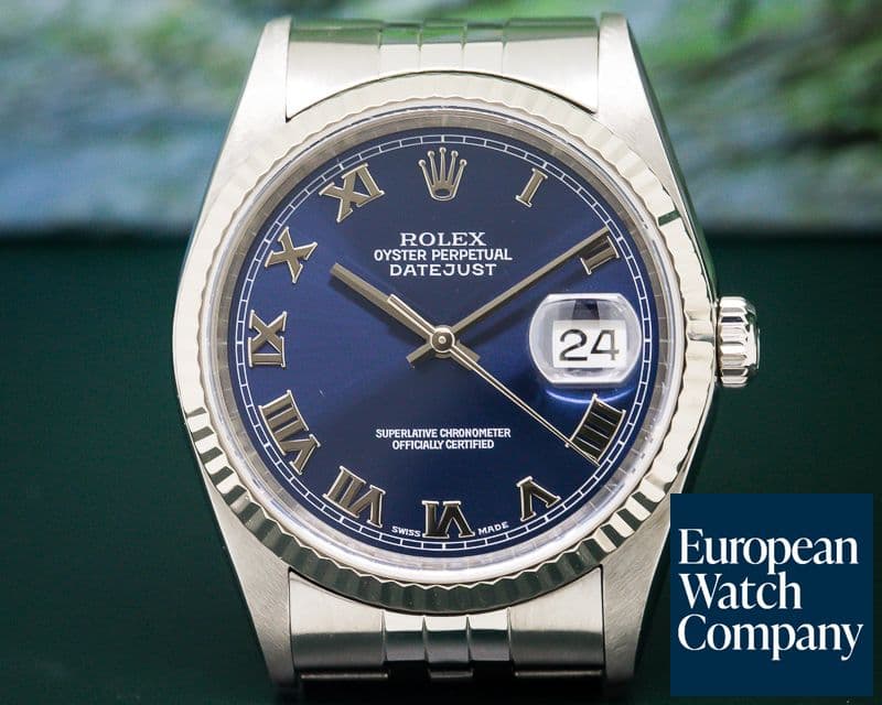 Image of Rolex Datejust SS Blue Dial Y Series
