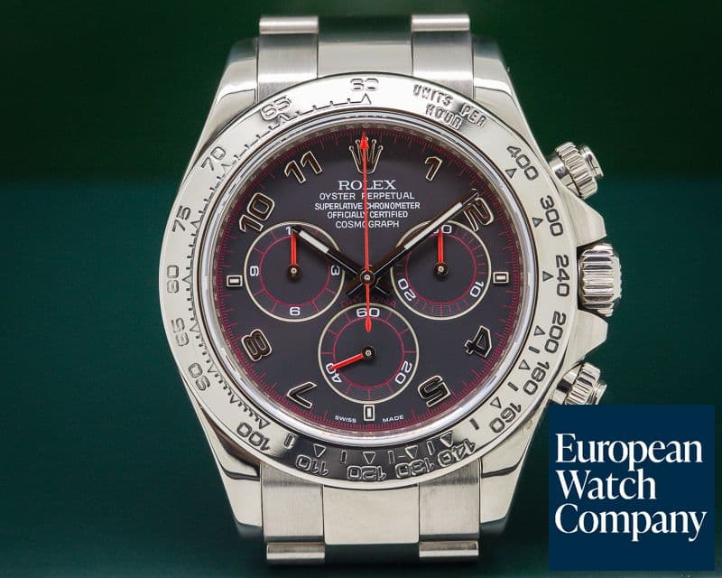 Image of Rolex Daytona Slate Arabic 18K White Gold 