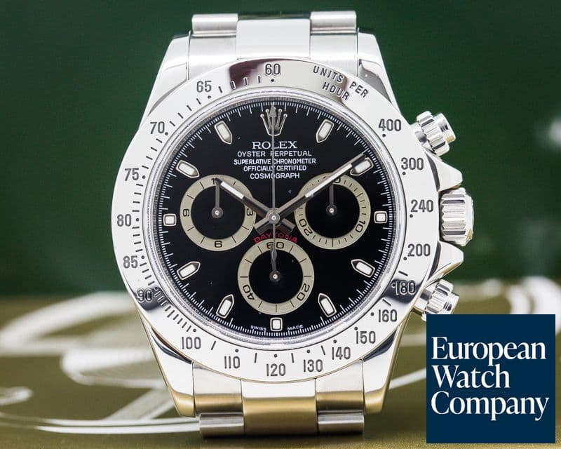 Image of Rolex Daytona Black Dial SS