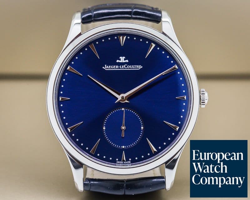 Image of Jaeger LeCoultre Master Grande Ultra Thin Blue Dial SS