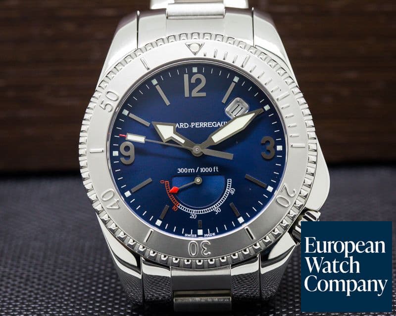 Image of Girard Perregaux Sea Hawk II Blue Dial SS