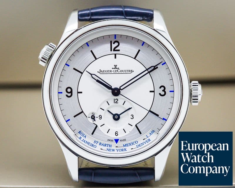 Image of Jaeger LeCoultre Master Geographic SS SECTOR DIAL 39MM 
