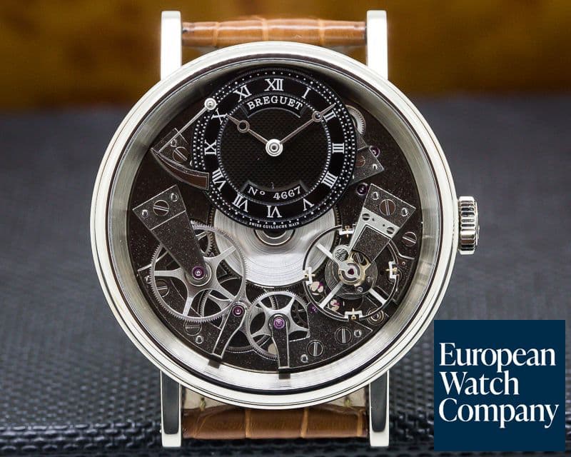 Image of Breguet La Tradition Black Dial / 18K White Gold 40MM