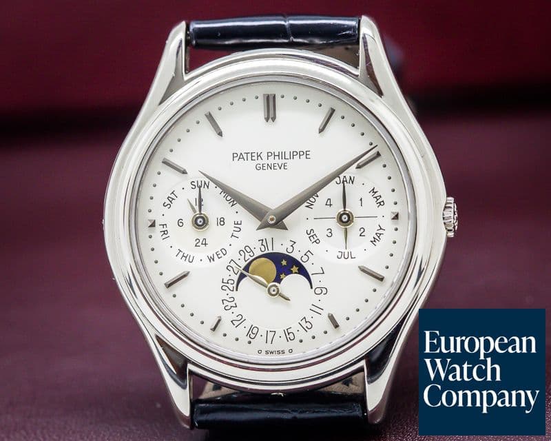 Image of Patek Philippe Perpetual Calendar White Gold NICE 