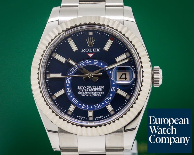 Image of Rolex Sky Dweller Steel Blue 