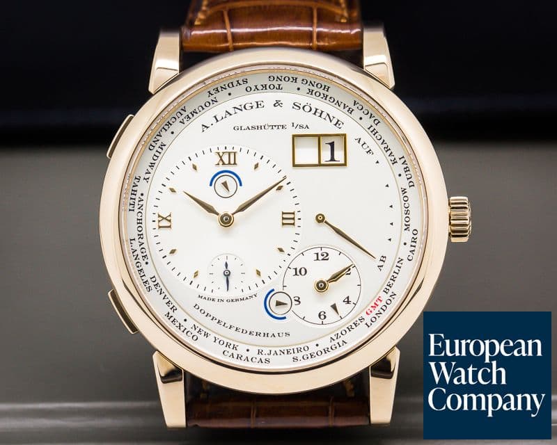 Image of A. Lange and Sohne Lange 1 Time Zone 18K Rose Gold 
