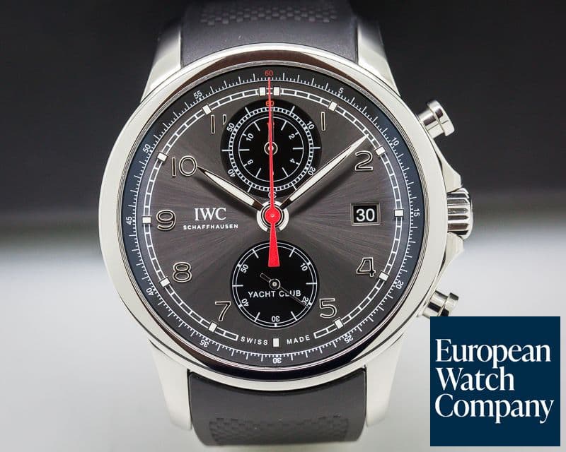 Image of IWC IWC Portuguese Yacht Club Flyback SS Black Dial