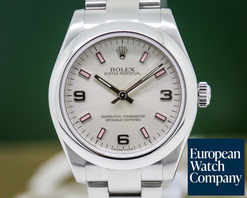 Image of Rolex Oyster Perpetual Ladies Silver Dial