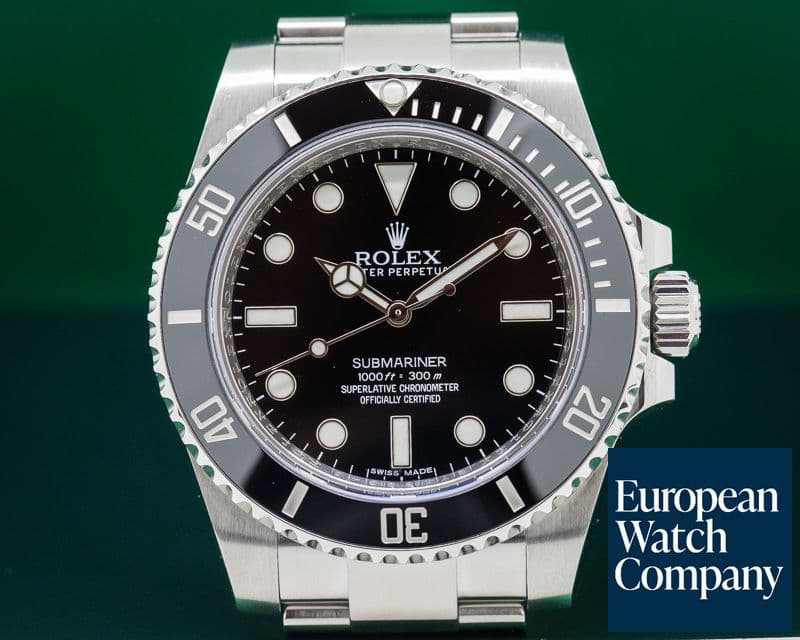 Image of Rolex Submariner No Date Ceramic Bezel SS